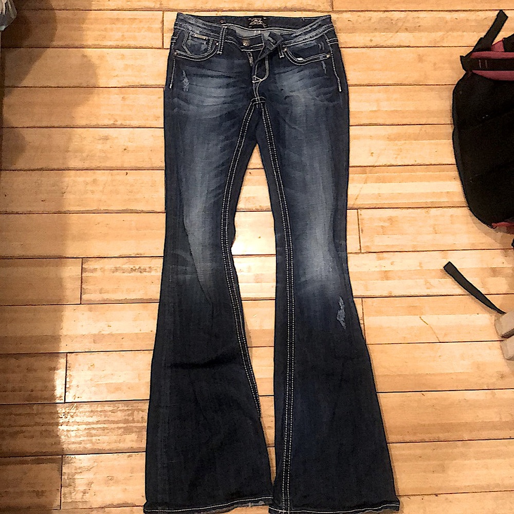Bebock for Express flared  jeans blue